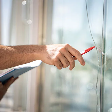 broken glass repair in Largo, FL